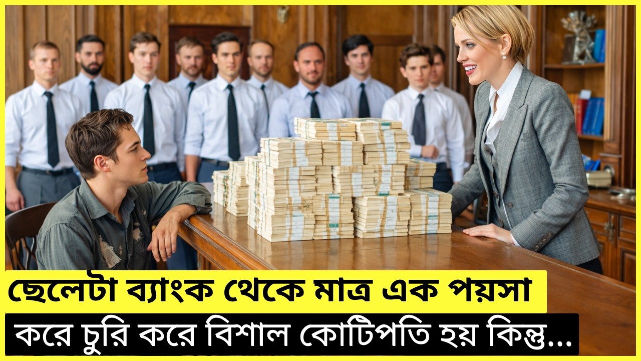 মাত্র এক পয়সা করে চুরি করে ছেলেটা কোটিপতি হয়ে যায় কিন্তু কেউ ... । movie explain Bangla ।