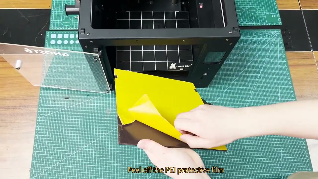 FLYINGBEAR Ghtost6 PEI installation tutorial