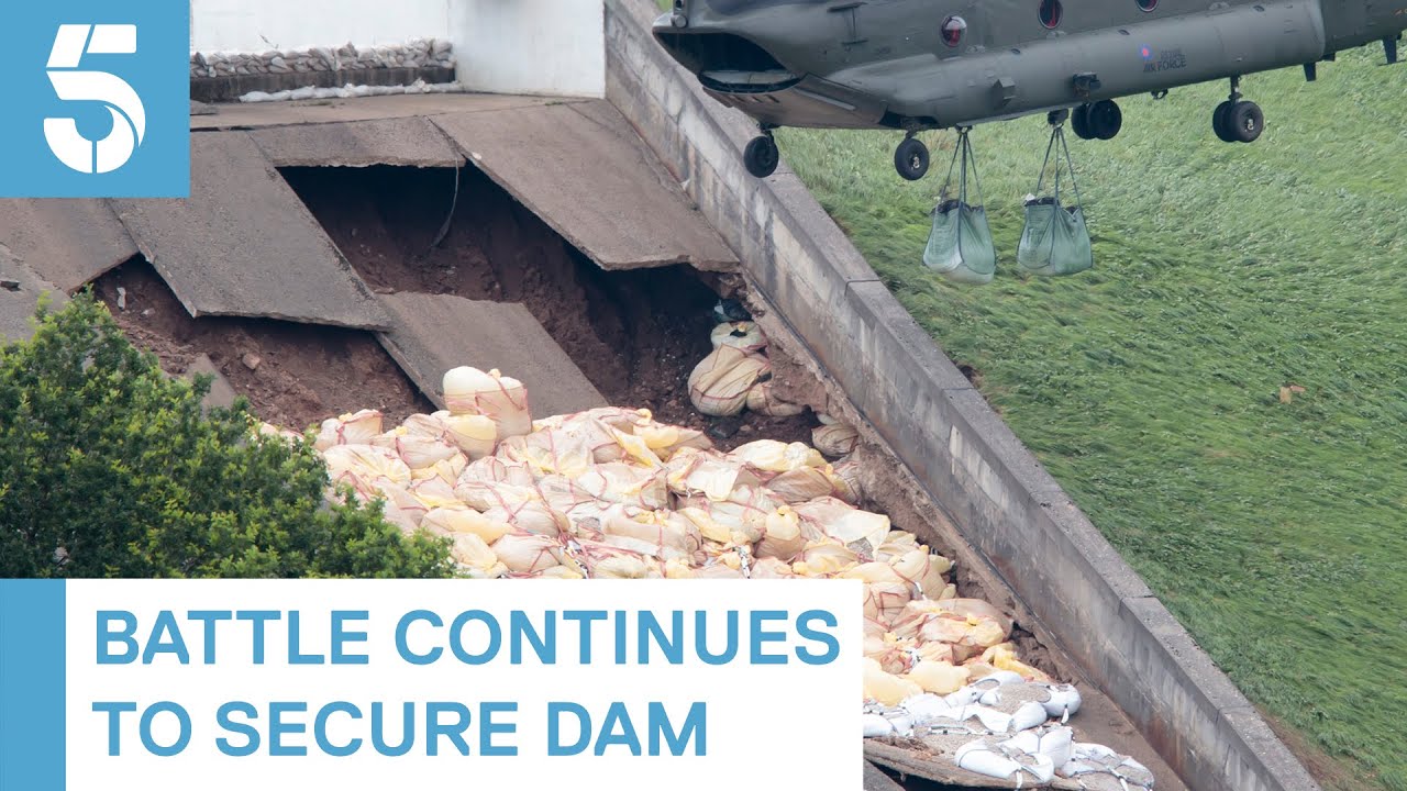 Whaley Bridge dam: Could be two days before residents can return home | 5 News