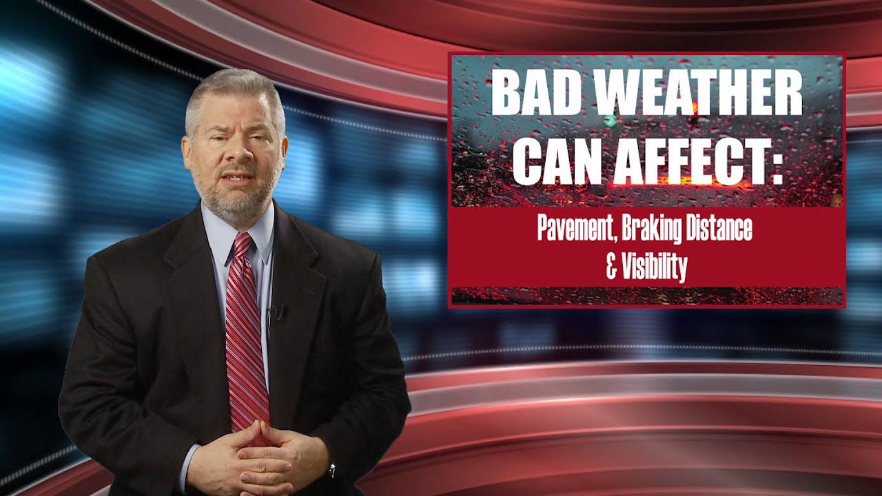 Bad Weather: How to Be Cautious in Bad Weather