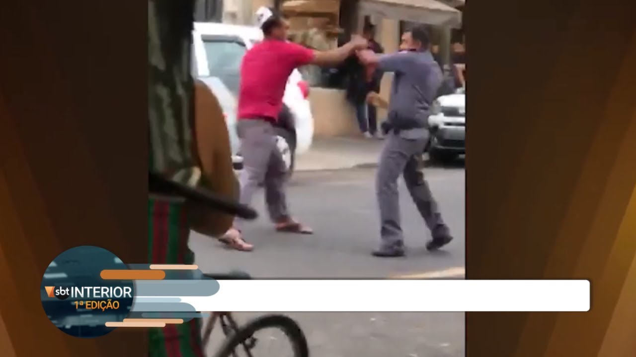 Homem que agrediu PM ap&oacute;s discuss&atilde;o vai responder por desacato e les&atilde;o corporal
