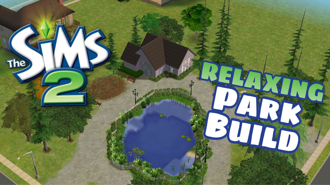 Building a Park in the Sims 2 (Relaxing 😴)