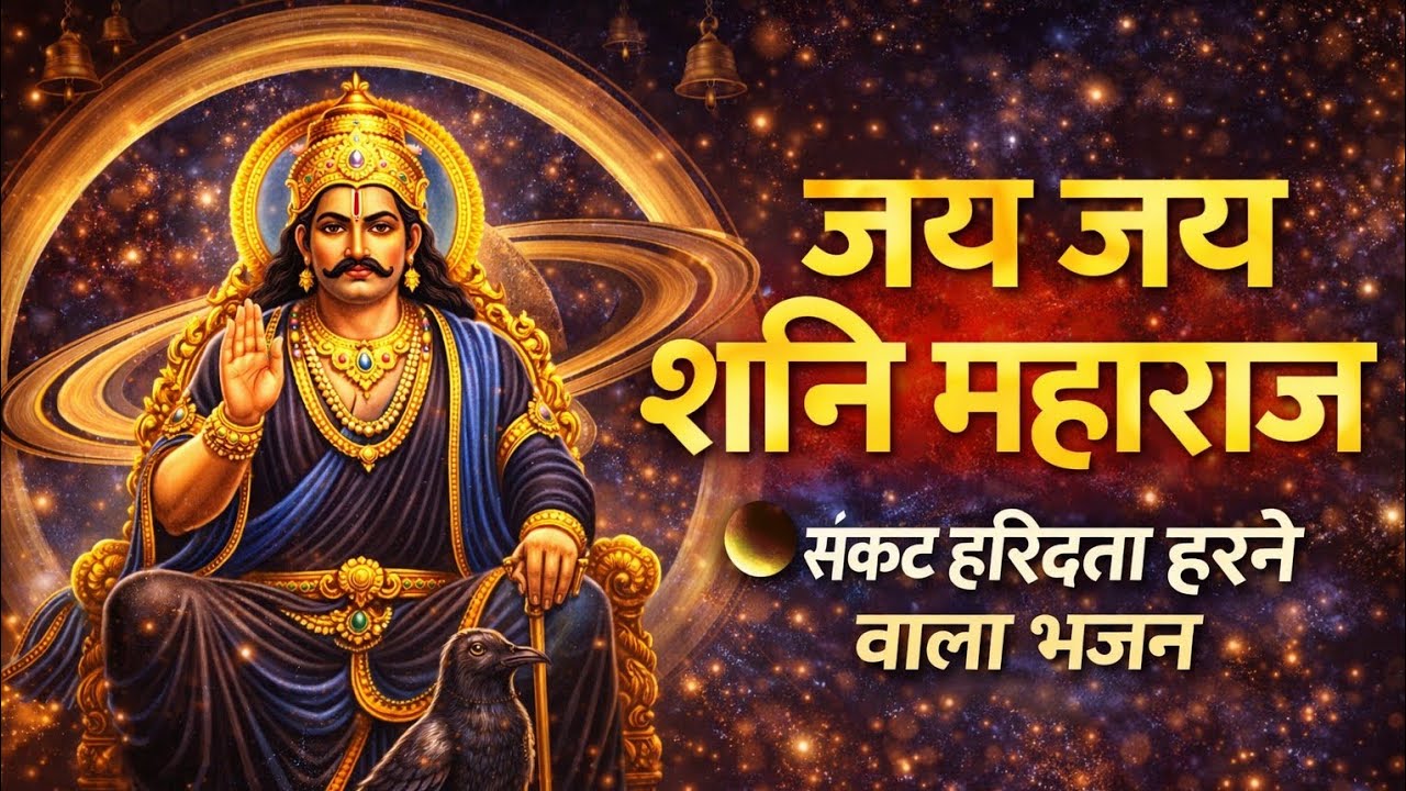 🌑 जय जय शनि महाराज 🪔 | दुख-दरिद्रता हरने वाला भजन | शनि देव की महिमा