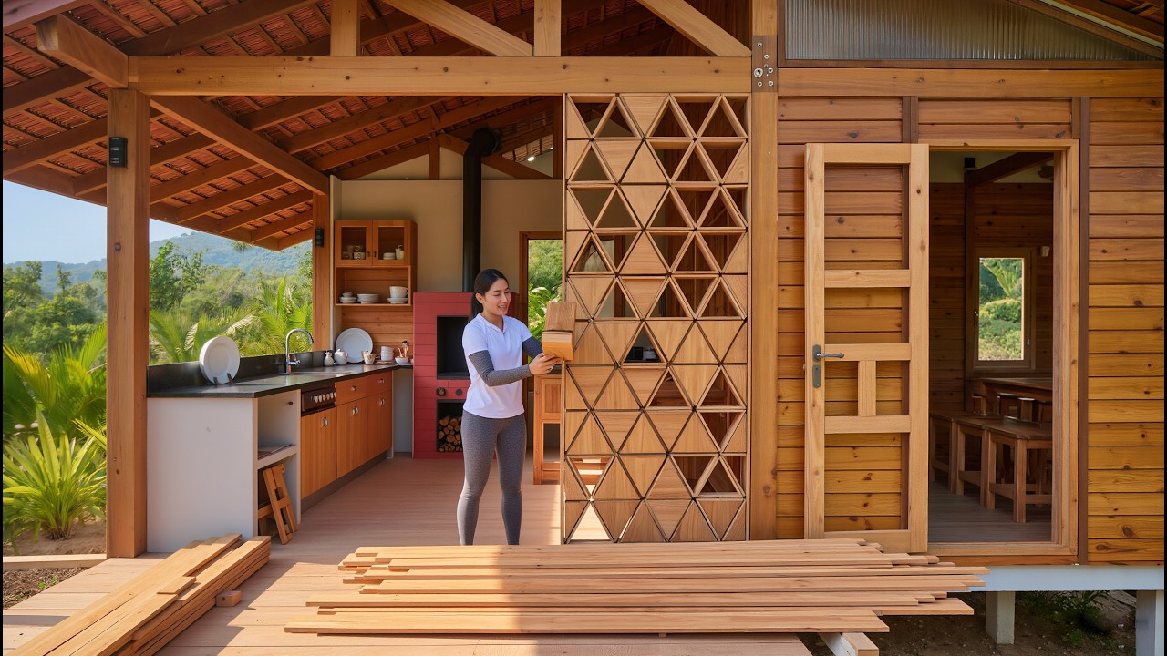 Молодая женщина построила дом своей мечты за 219 дней – никто в это не поверил.