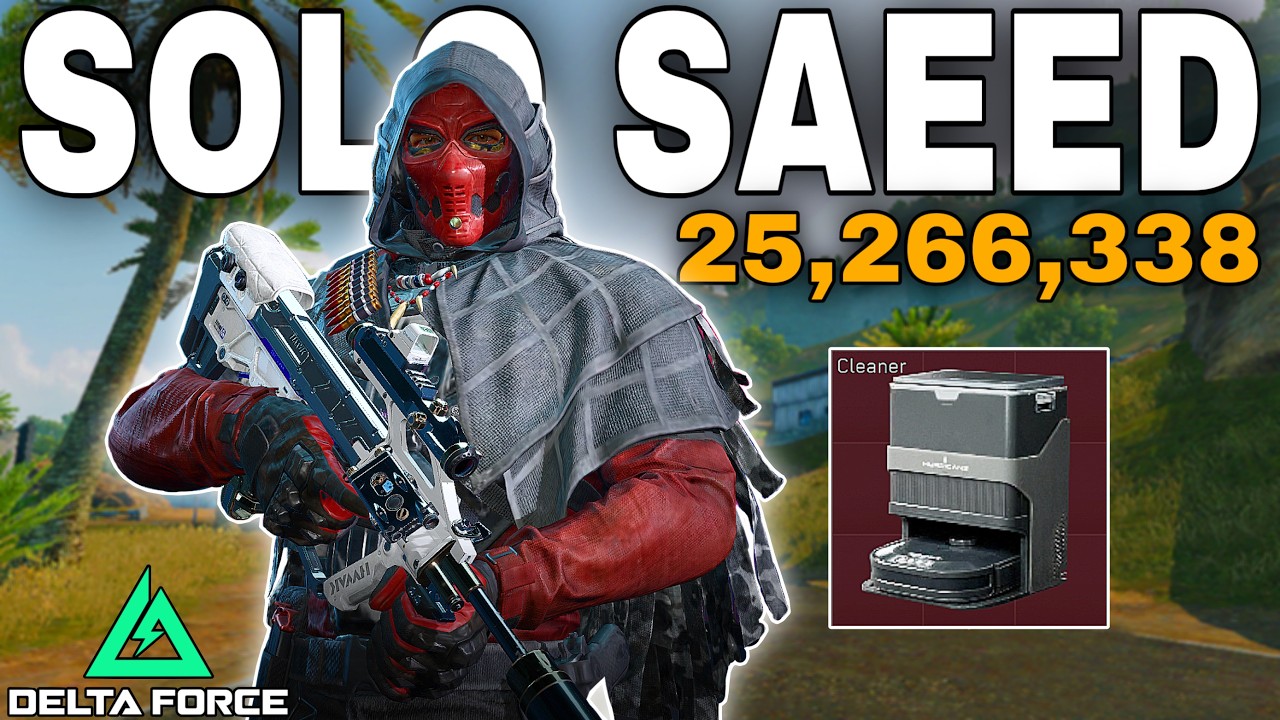 (SOLO) How to make Millions Playing Saeed | 25 Million Profit | Delta Force Mobile