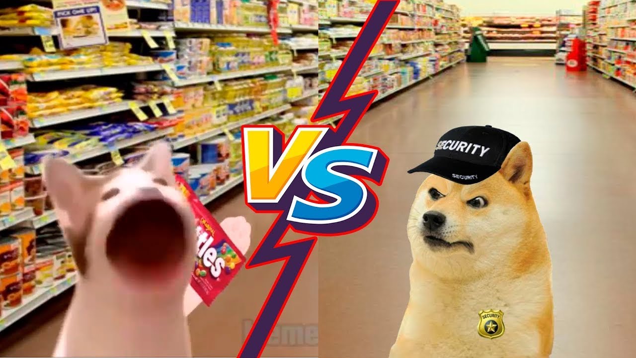 Skittles MEME Doge VS Pop Cat