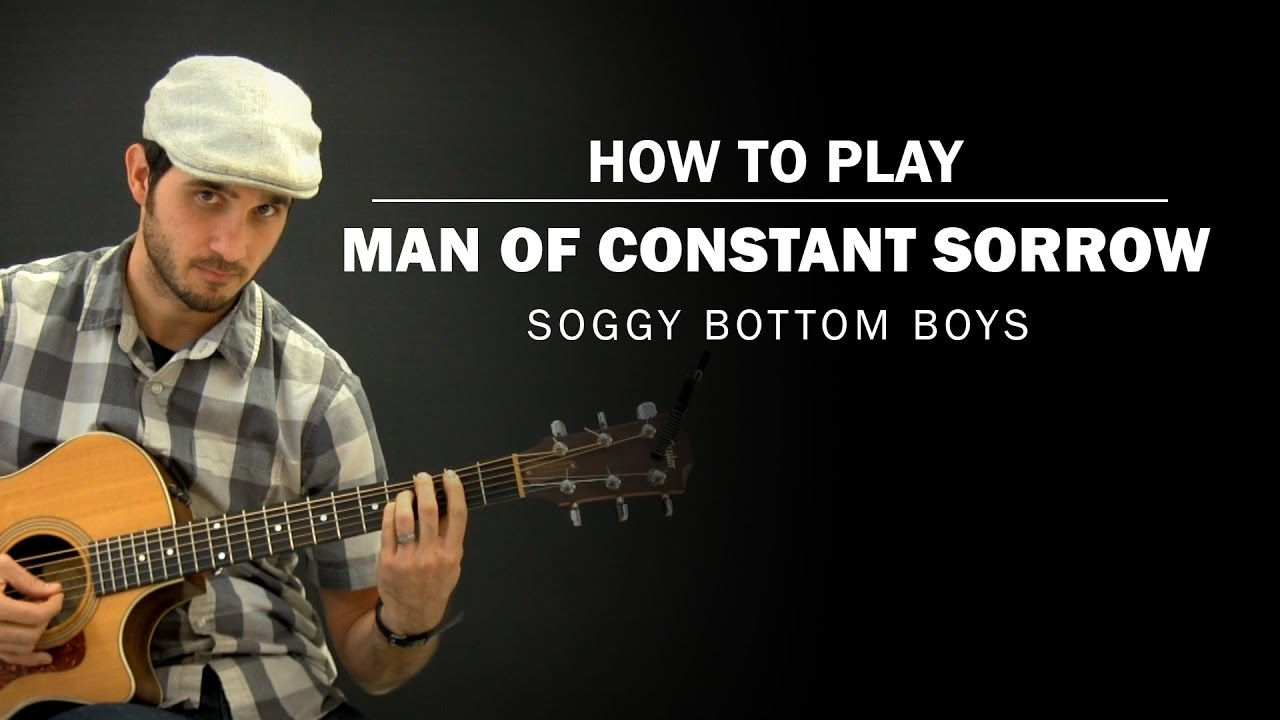 Man Of Constant Sorrow | Как играть | Урок игры на гитаре для начинающих