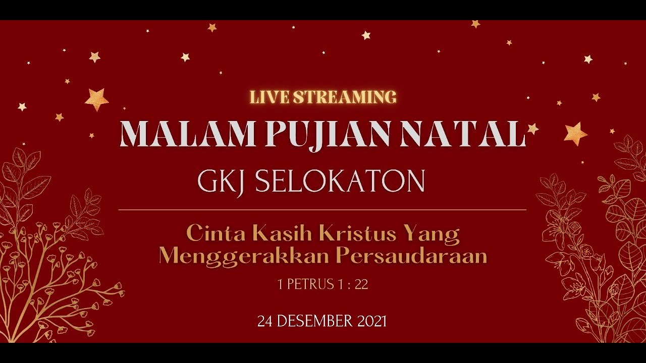 Malam Puji Pujian GKJ Selokaton