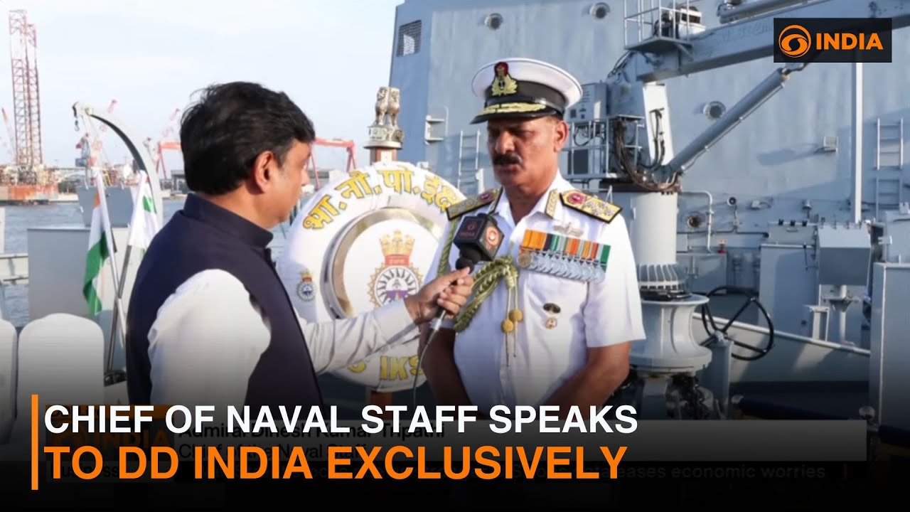 Chief of Naval Staff speaks to DD India exclusively