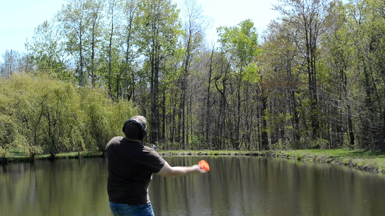 Trick Shooting 3 Handthrown Clay Pigeons