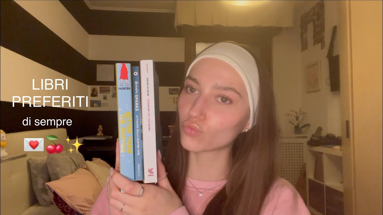 I miei miei libri preferiti💌🍒📖