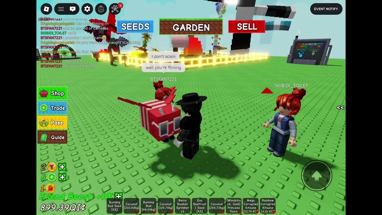 This bratty little girl tried  to scam me