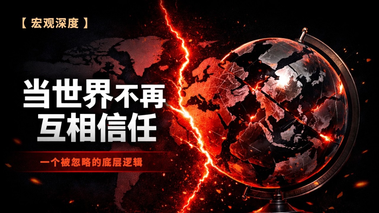 信任崩了，全球资产正在重定价！