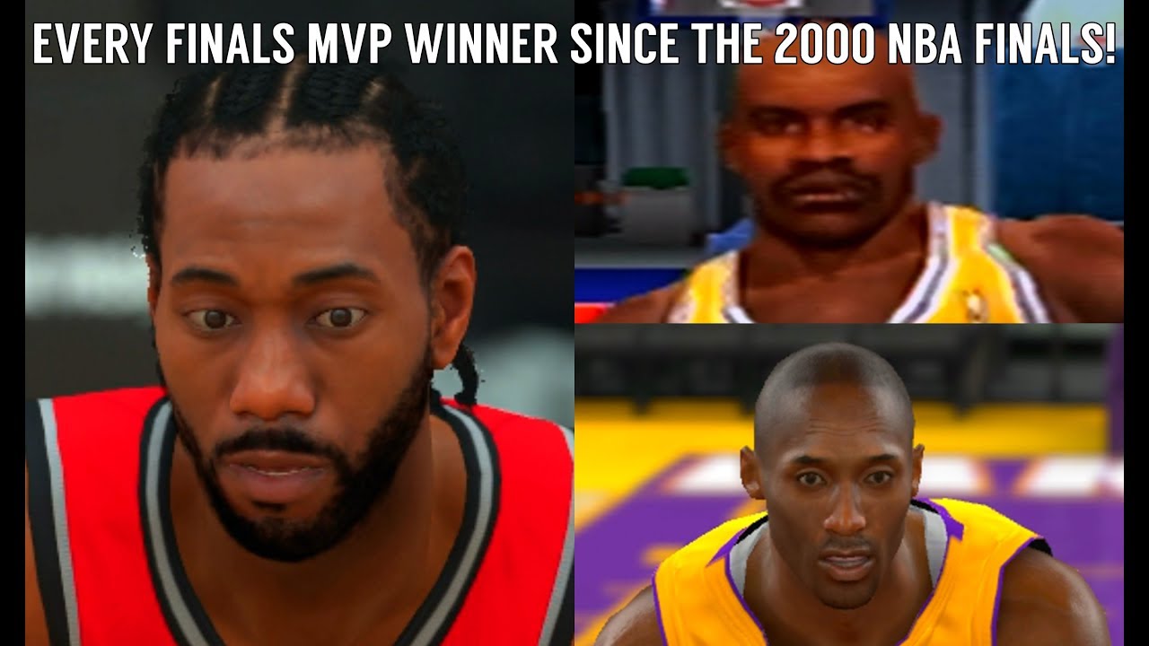 Every NBA Finals MVP Winner Since the 2000 NBA Finals (NBA 2K - NBA 2K19)
