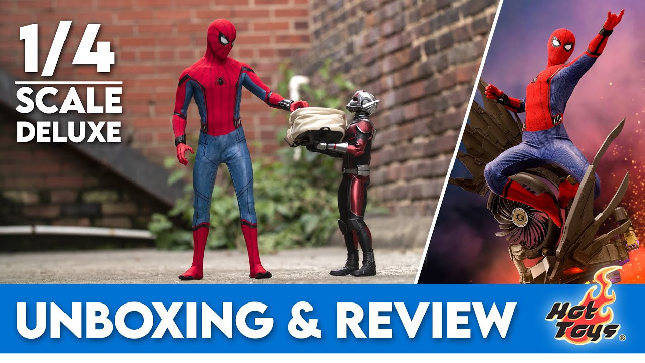 Hot Toys 1/4 Scale Spider-Man Deluxe | Spider-Man Homecoming