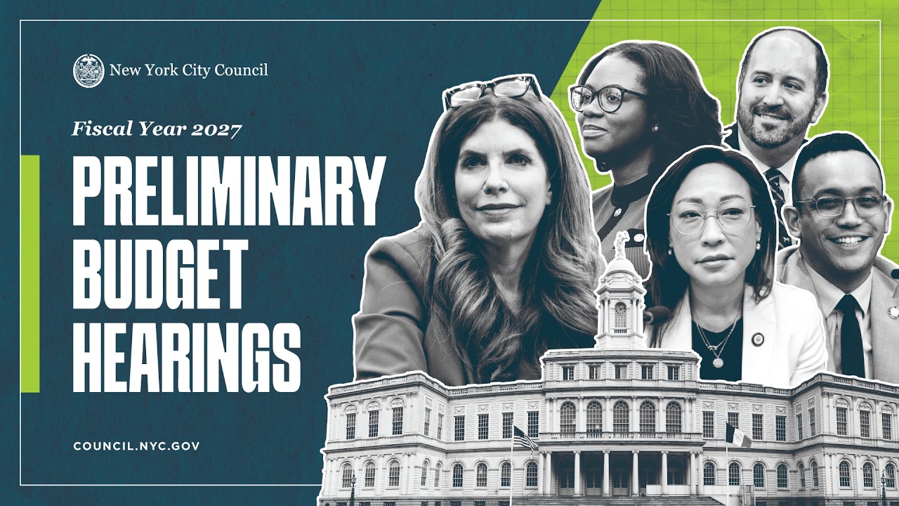 🔴 LIVE: The Committee on Environmental Protection and Waterfronts' Preliminary Budget Hearing