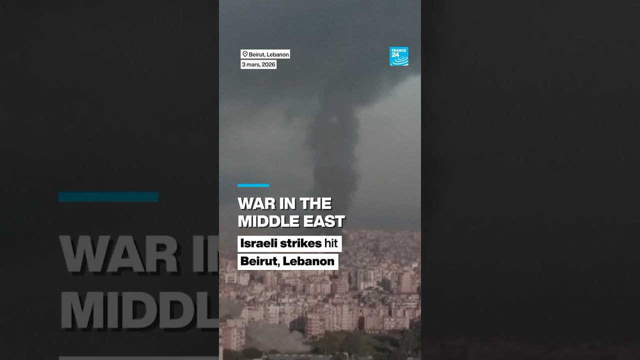 War in the Middle East: Israeli strikes hit Beirut, Lebanon &bull; FRANCE 24 English