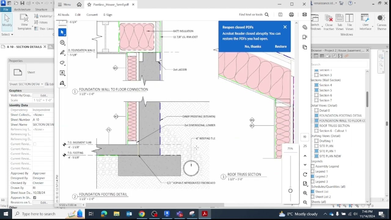 How to do the Detail Drawings  in Revit