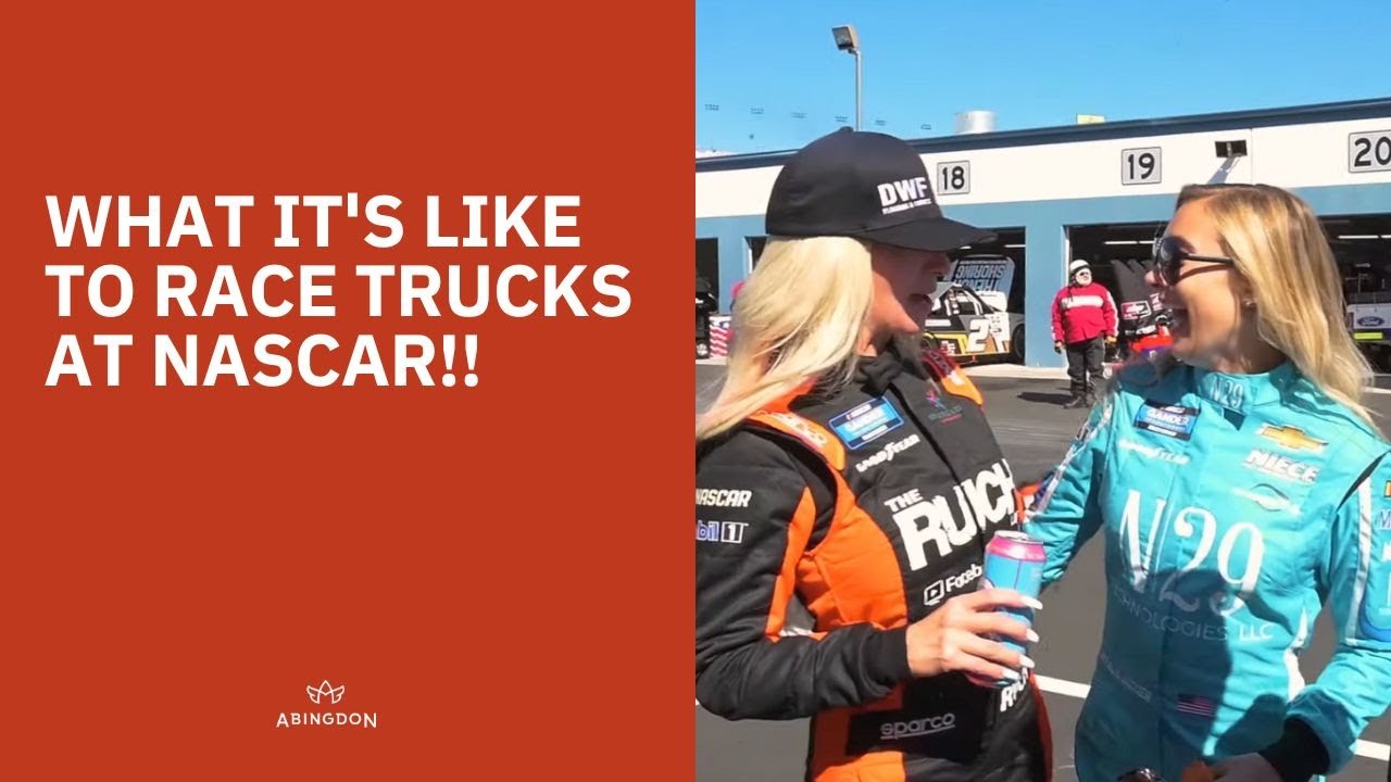 BEHIND THE SCENES AT NASCAR WITH TRUCK DRIVER, NATALIE DECKER!!