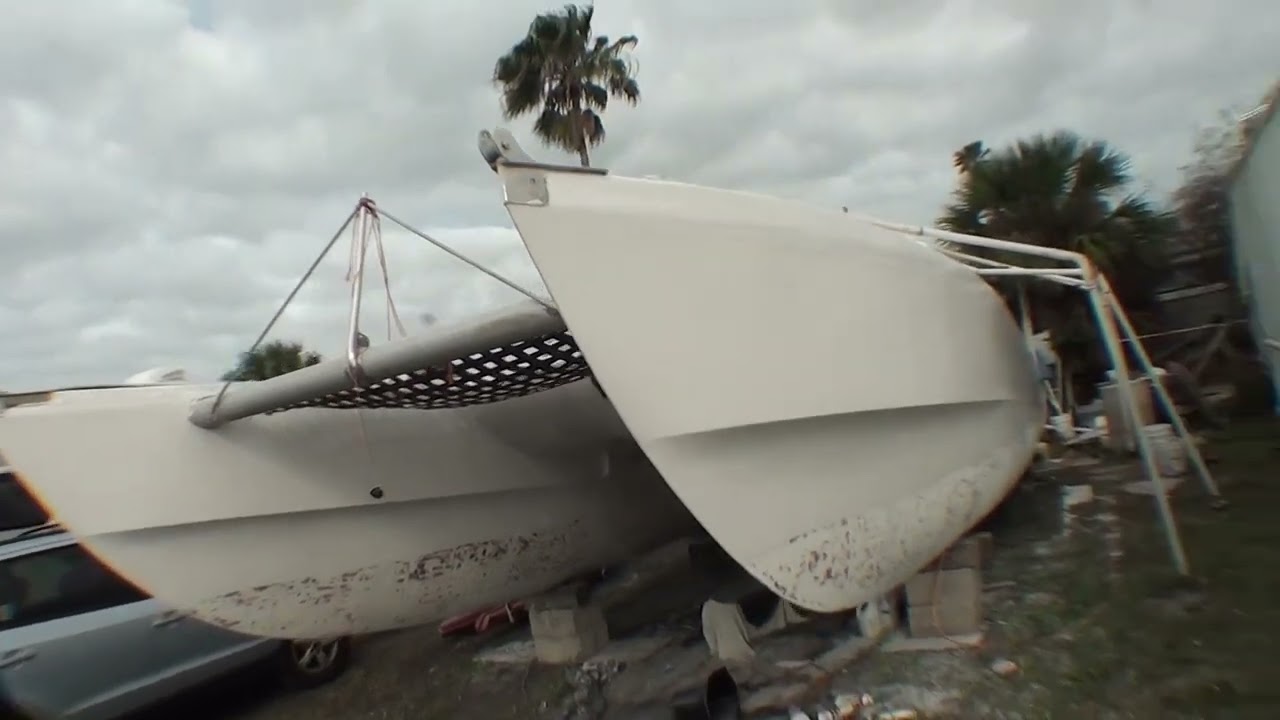 What I used Instead Of Marine Paint On The Catamaran