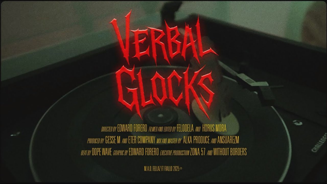 M.A.D. FELLAZ FT @fiallorap - VERBAL GLOCKS - 1/4