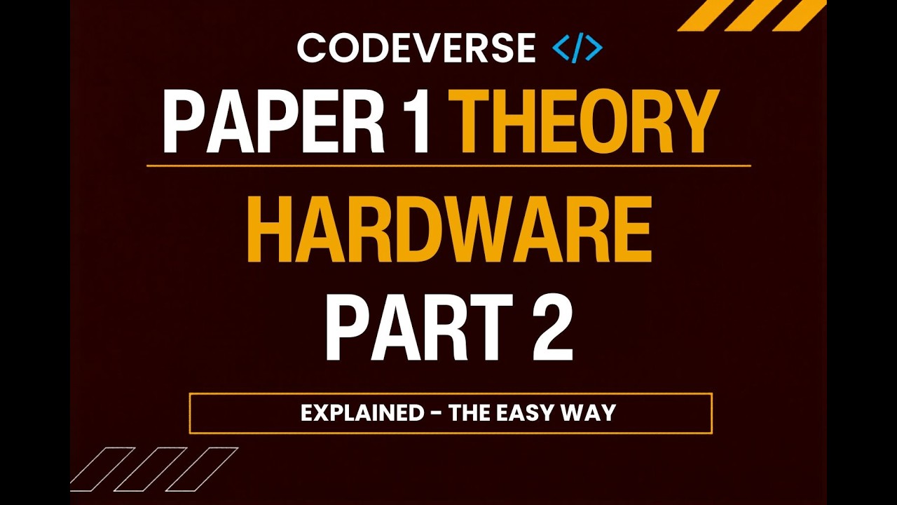 Chapter 3 Hardware | Embedded Systems and Data storage