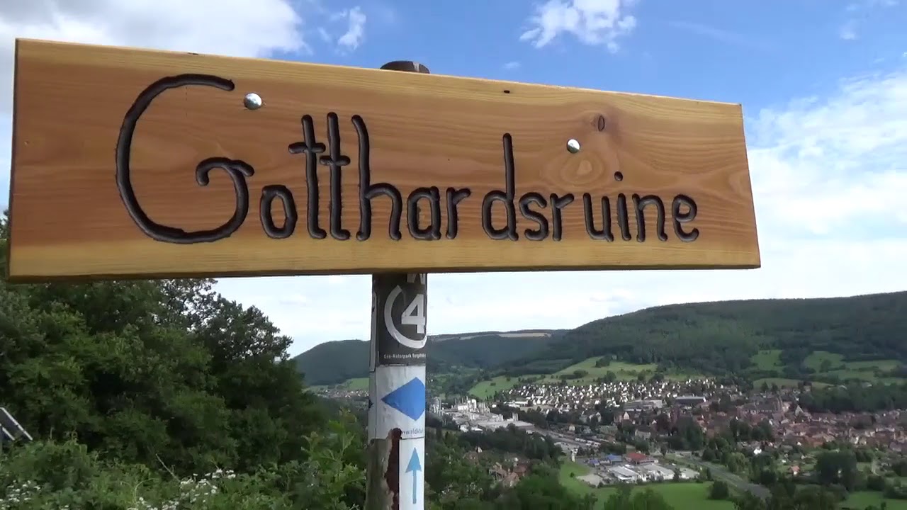 Gotthardsruine Amorbach am Nibelungensteig