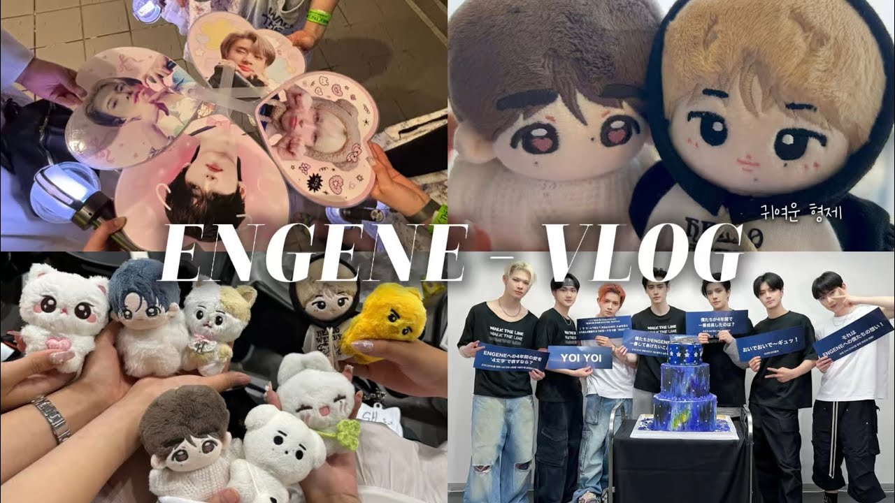 [ENGENE - vlog ] ENHYPEN WORLD TOUR'WALK THE LINE' IN JAPAN SUMMER EDITION | 味の素スタジアム | 0706