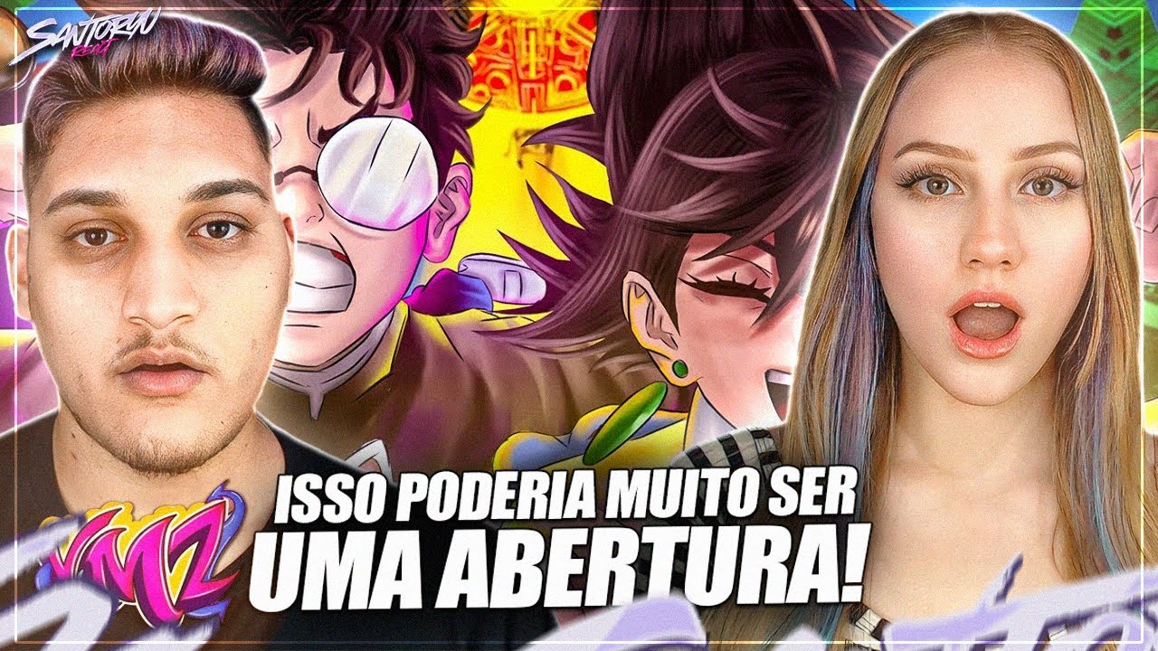 VMZ - Paranormal ♪ (DandaDan) Feat. Nikmouu - REACT EM CASAL