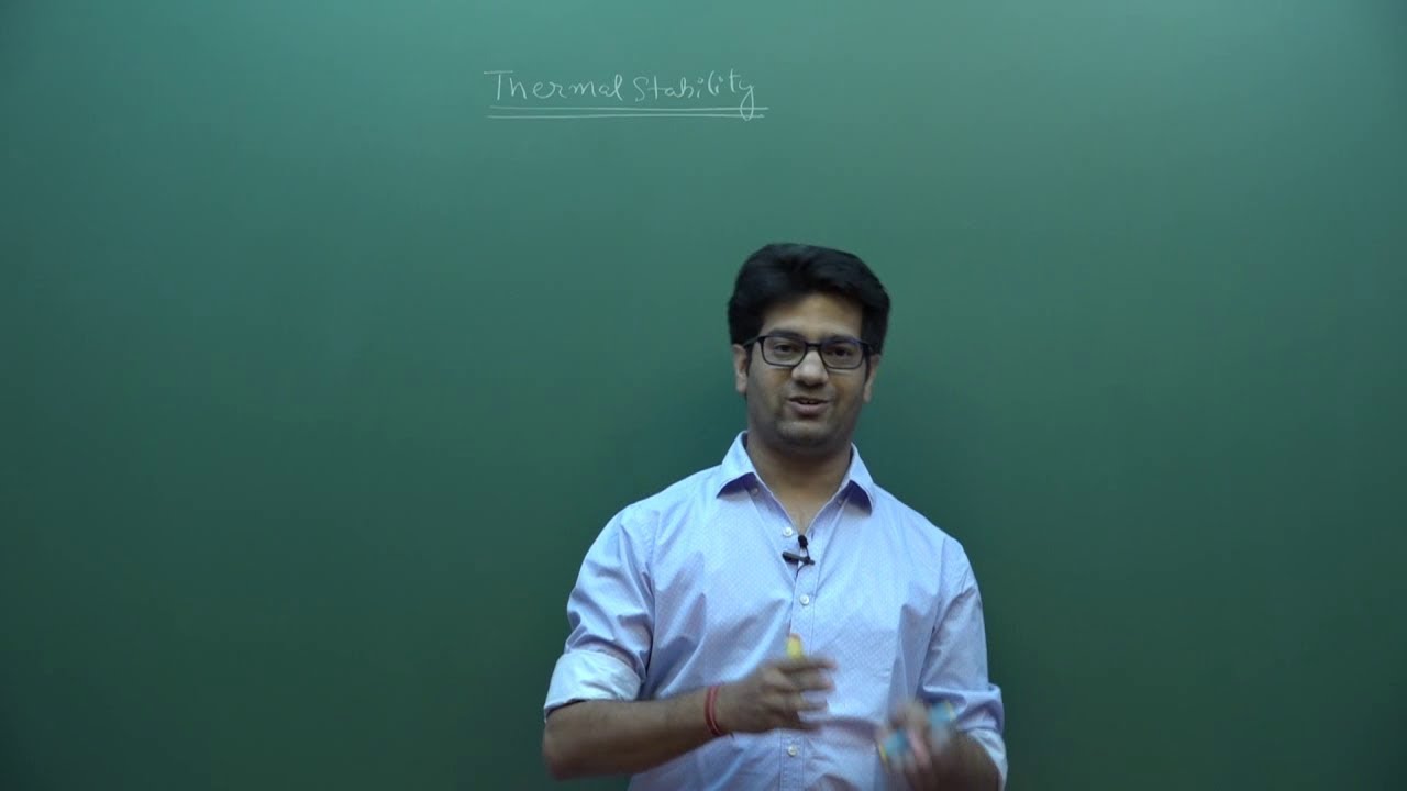Thermal Stability by SG Sir