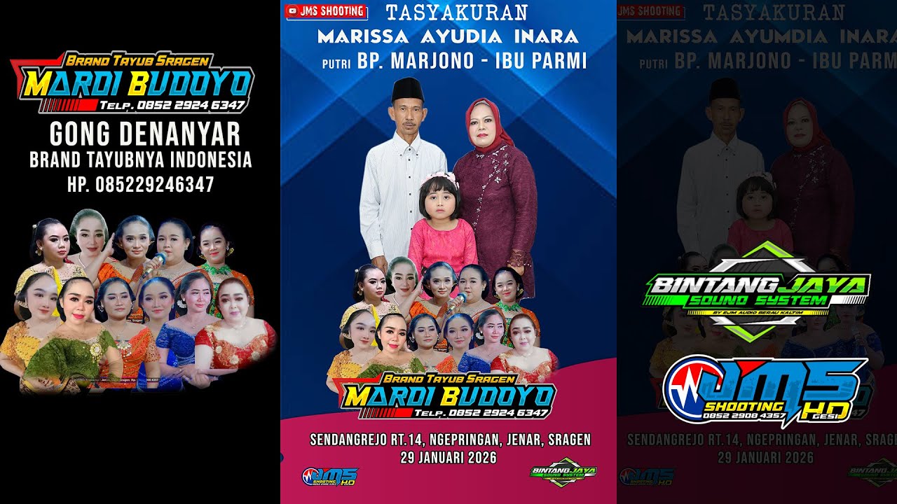 🔴📡LIVE TAYUB MARDI BUDOYO//BINTANG JAYA (Mr.Eddo Crew)//JMS HD 02