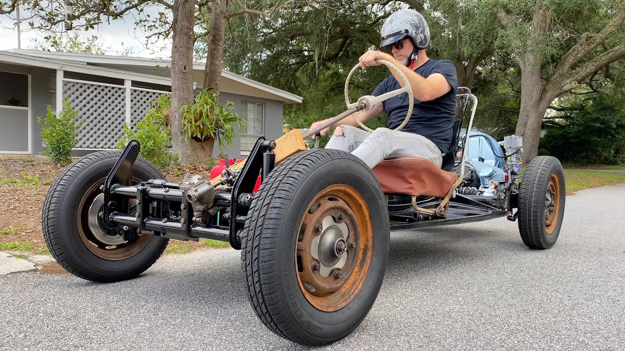 Первый тест-драйв шасси и двигателя — реставрация VW Beetle 1965 года