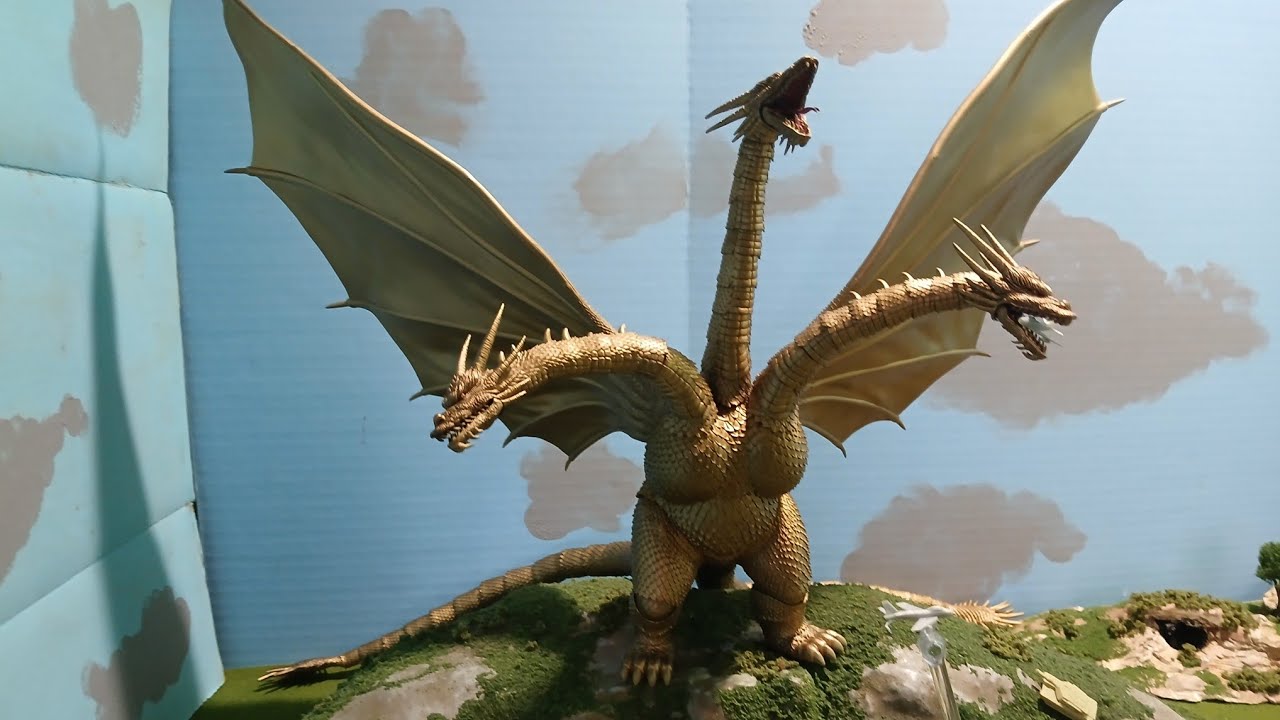 Hyia toys king ghidorah 1991 unboxing