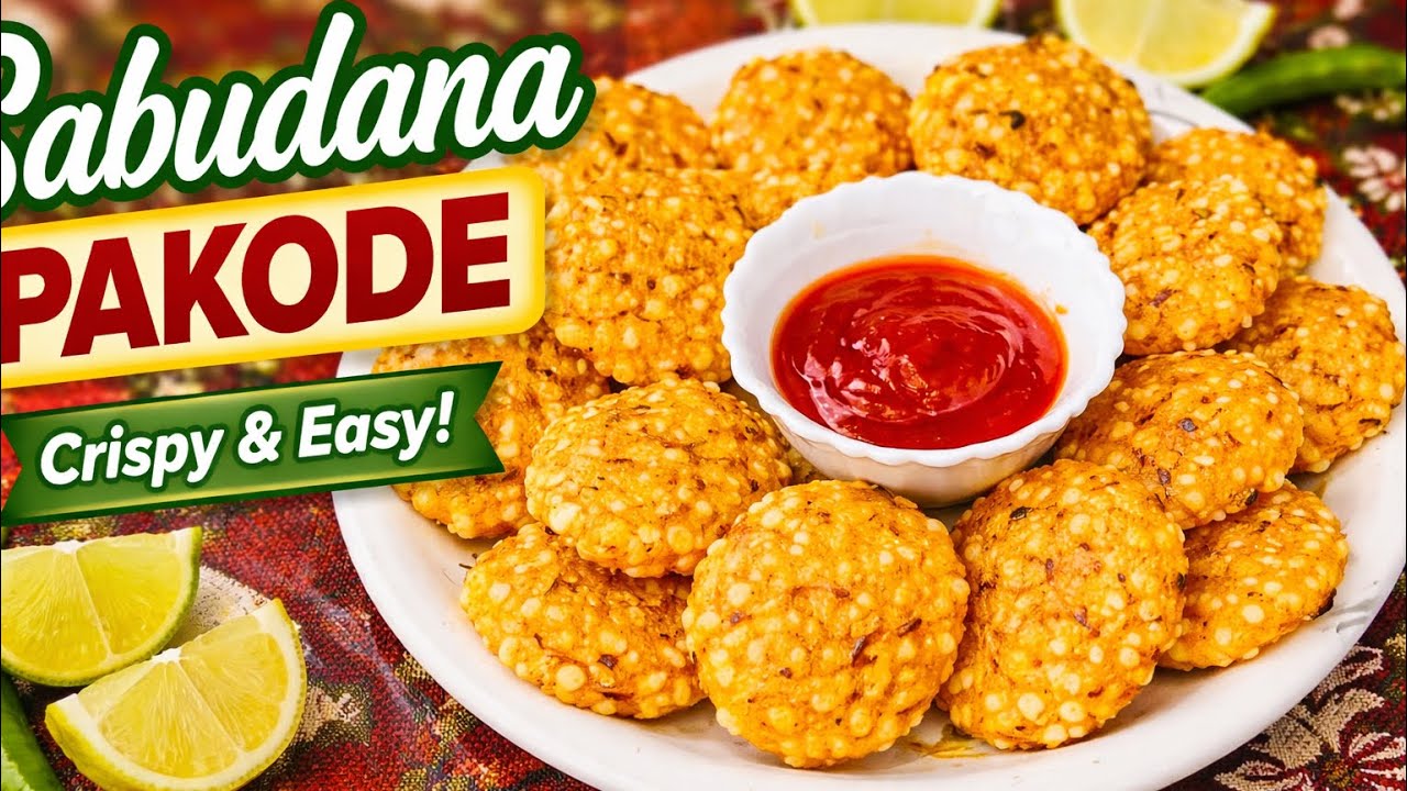 Iftar feels incomplete without pakode 🤍✨| Sabudana pakode recipe😍 #sabudana #pakode #ramzanspecial 