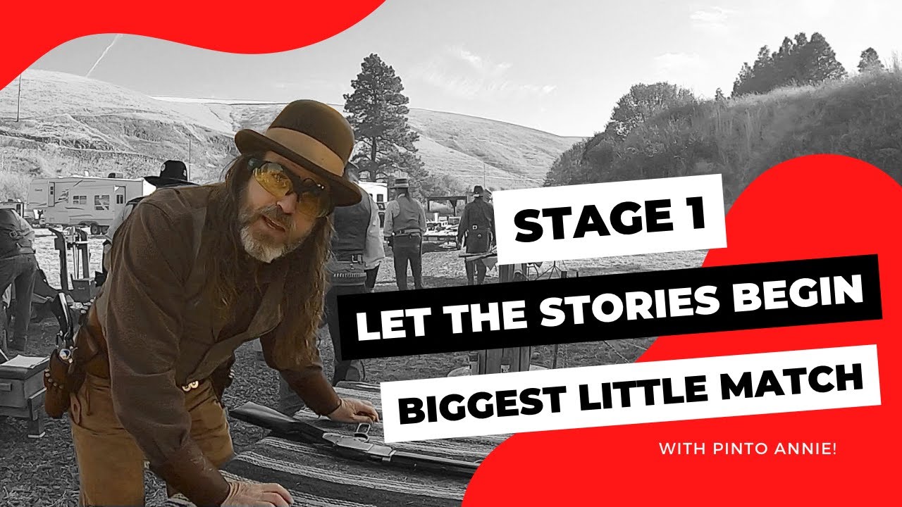 The Story Begins on Stage 1 of Biggest Little Match - Cowboy Action Shooting in Dayton, Washington