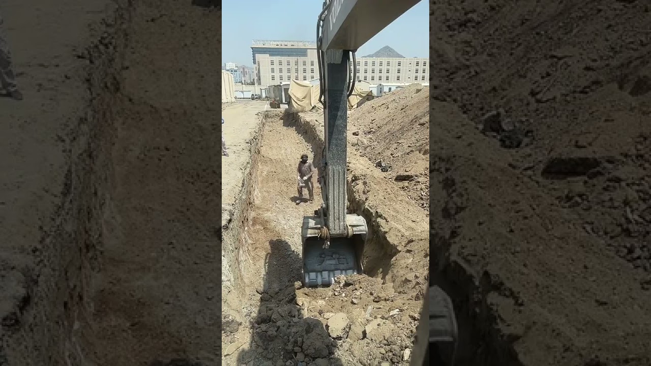 حفر لقواعد السور خلال 4 ساعات