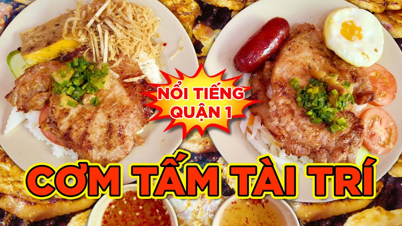 100KG SƯỜN NƯỚNG THƠM NGÀO NGẠT MỖI NGÀY Ở TIỆM CƠM TẤM TÀI TRÍ Q.1!! 54K!! Saigon's Best