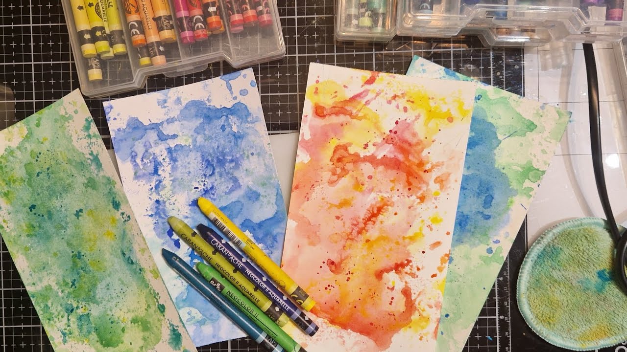 FAIRE DES  FONDS AVEC LES NEOCOLOR 2