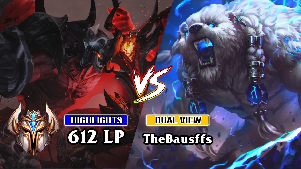 [EUW] CHALLENGER AATROX ''NAAYIL'' vs CHALLENGER VOLIBEAR ''THEBAUSFFS'' - TopLane Kingdom