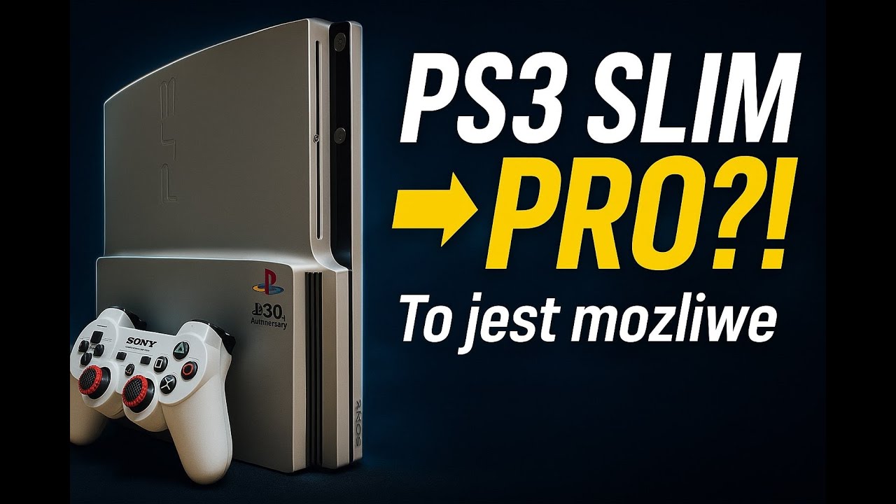 PS3 SLIM PRO?! Zrobiłem wersję PRO i to naprawdę działa! (Poradnik jak to zrobić)