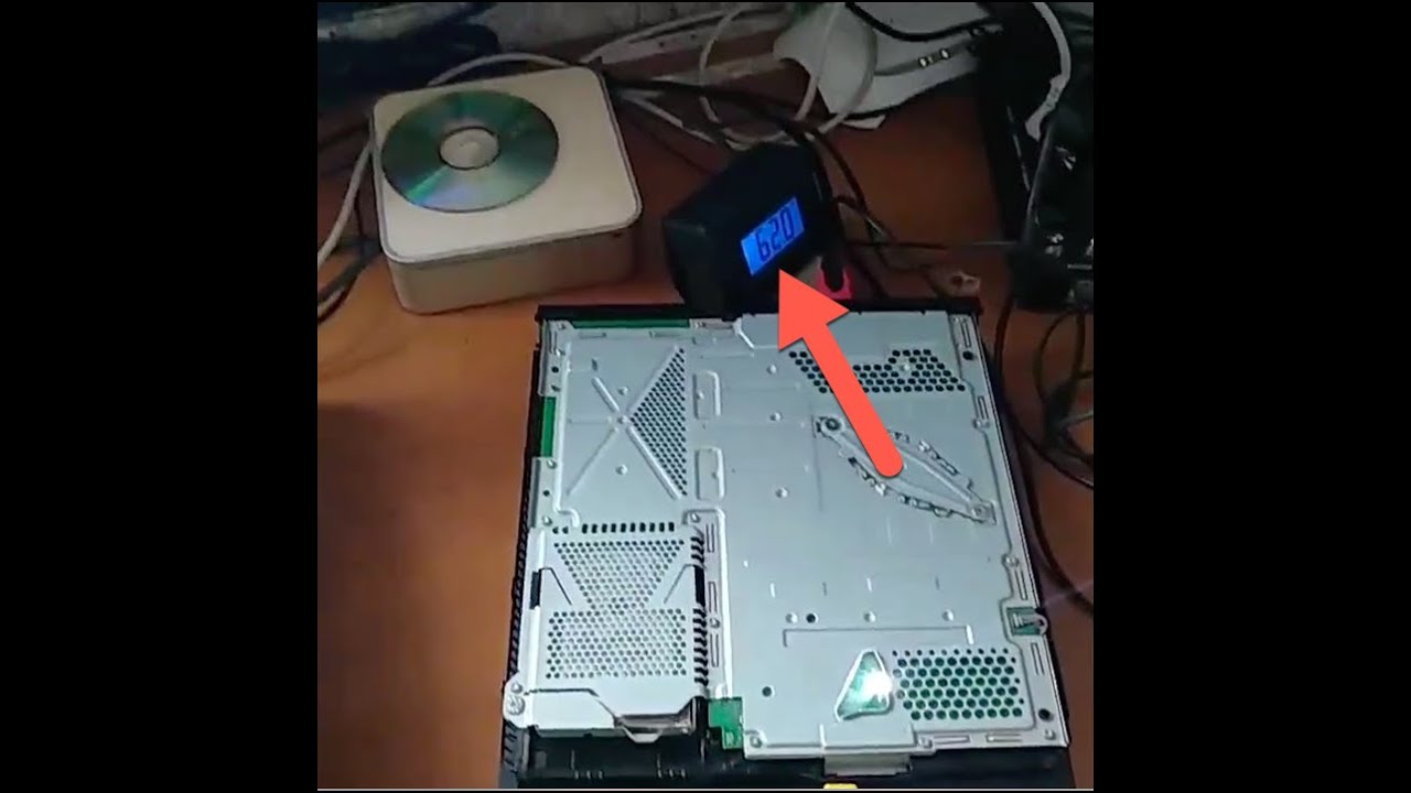 Aposto que vc nao Sabia !! Ventoinha do Play4 Disparando