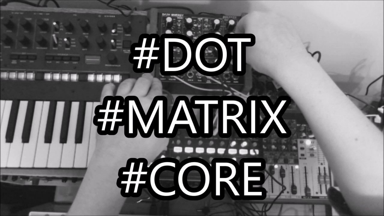 Doepfer Dark Energy - Drums and Percussion Sounds (with Korg SQ-1)