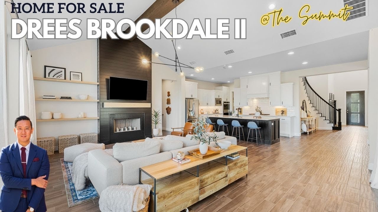 Home For Sale | Drees Brookdale II | 3,731 SF | 4 Beds | 4 Bath | The Summit | 1.78 Tax Rate!