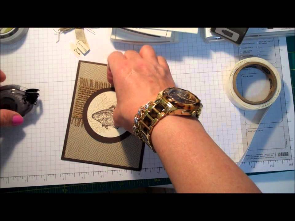 Stampin' Up! Quick Masculine Card