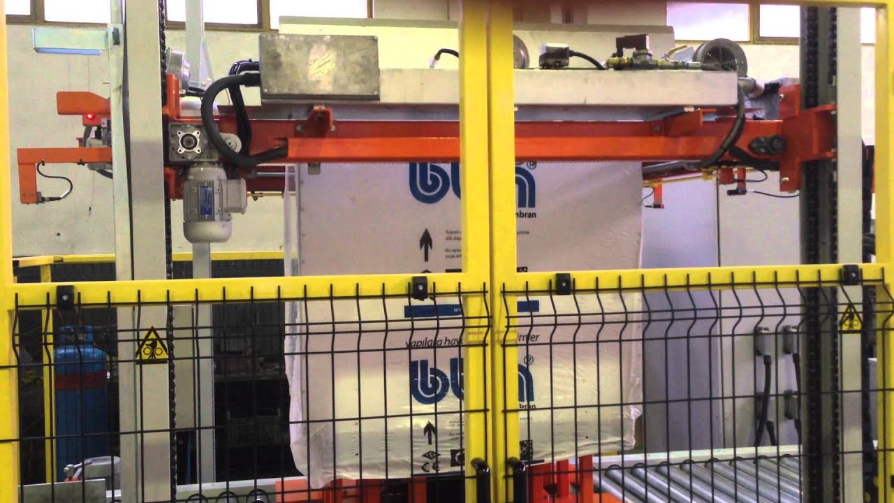 Yarı Otomatik Palet Shrink Makinası