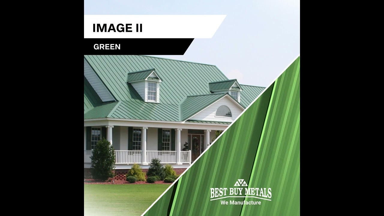 Image II Standing Seam Metal Roof at Best Buy Metals - 17 Colors
