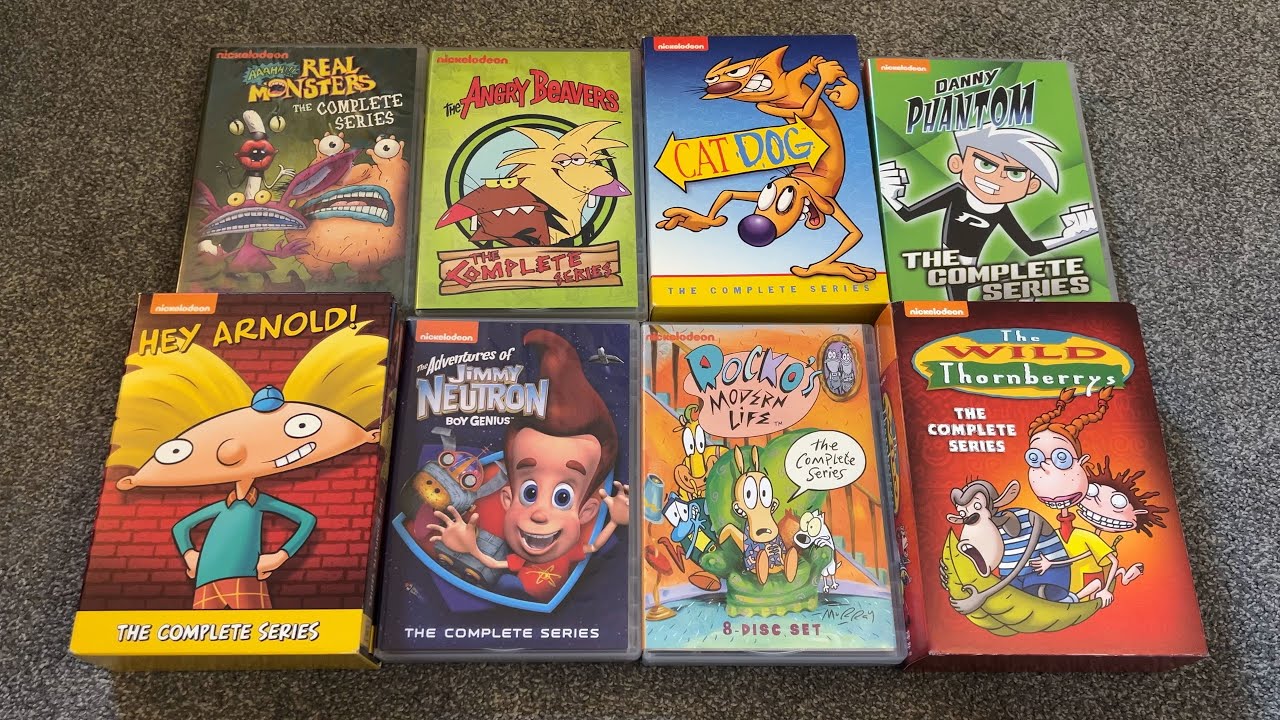 Nickelodeon and Shout! Factory Complete Series Sets - DVD Collection