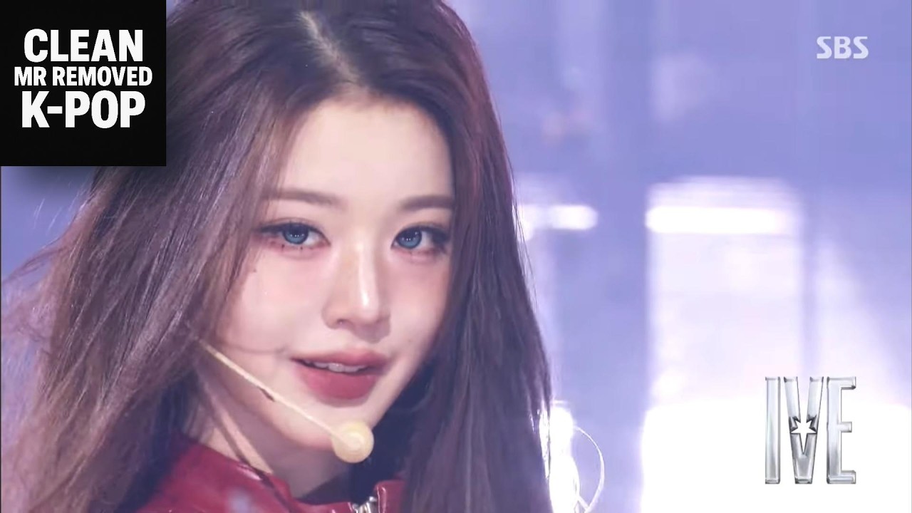 [CLEAN MR REMOVED] BANG BANG - IVE | Inkigayo 260215 방송 | LIVE MR제거