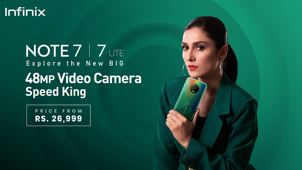 Infinix Note 7 #48MPVideoCamera - Ayeza Khan & Danish Taimoor