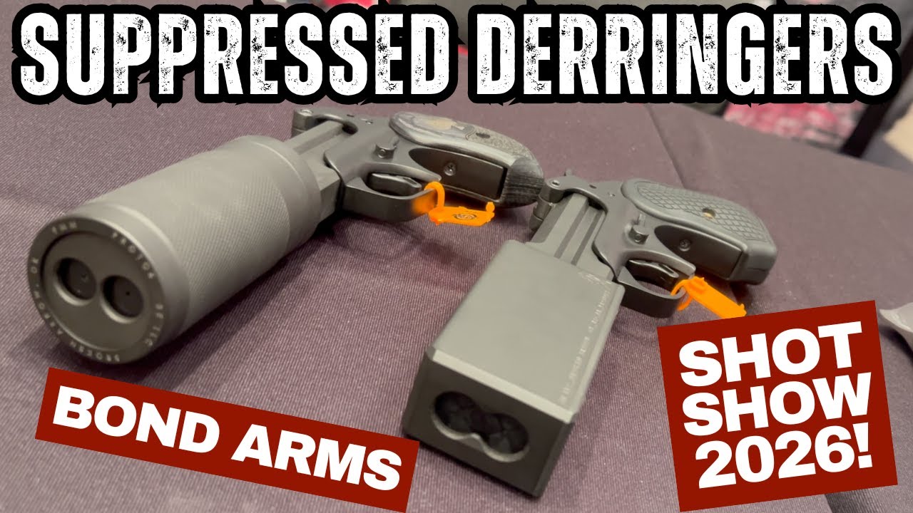 Bond Arms Suppressed Derringers At 2026 Shot Show